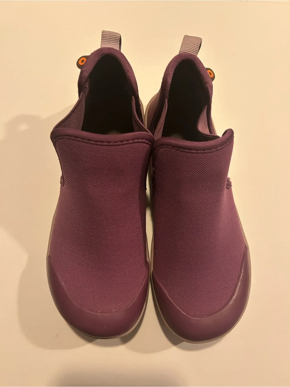 BOGS Size 13 Little Girl Purple Kicker Chelsea Water Resistant Boot Violet
